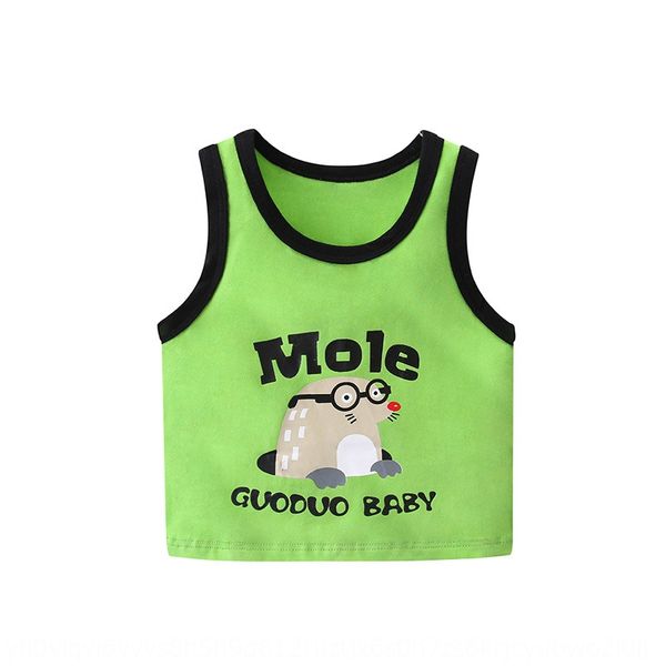 boy's vest pure cotton 2020 summer cartoon sling vest shirt baby sleeveless sling 1 baby's thin base shirt 3 years old, Blue
boy's vest pure cotton 2020 summer cartoon sling vest shirt baby sleeveless sling 1 baby's thin base shirt 3 years old, Blue