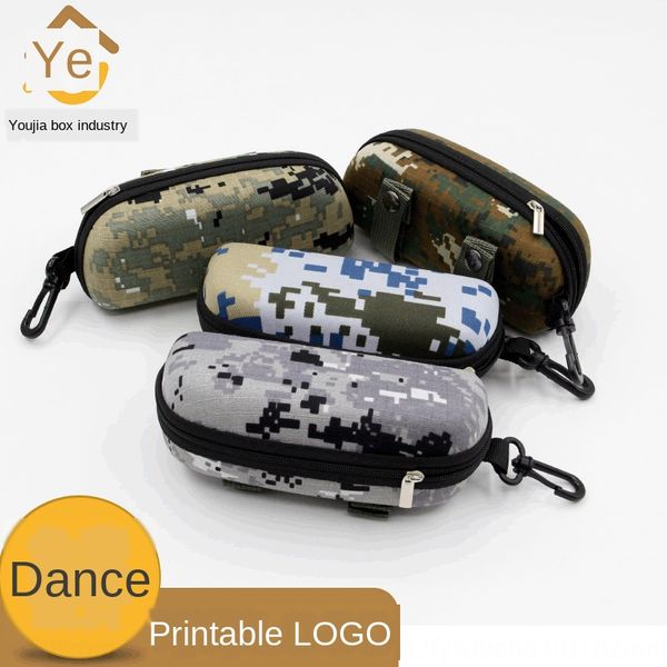 large capacity anti-pressure case case box eva sports outdoor camouflage sun glasses can be tied belt zipper glasses box, Blue
large capacity anti-pressure case case box eva sports outdoor camouflage sun glasses can be tied belt zipper glasses box, Blue