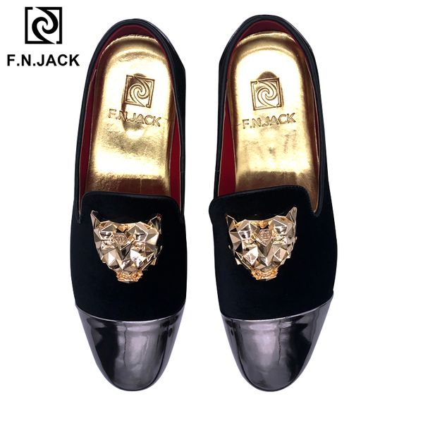 f.n.jack classic black men's shoes casual loafers with metal hardware decoration basic velvet slip on shoes man
f.n.jack classic black men's shoes casual loafers with metal hardware decoration basic velvet slip on shoes man