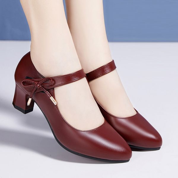 plus size women dress shoes med heels mary janes shoes bow pointed toe pumps buckle strap grandma ladies office shoe 8330n, Black
plus size women dress shoes med heels mary janes shoes bow pointed toe pumps buckle strap grandma ladies office shoe 8330n, Black