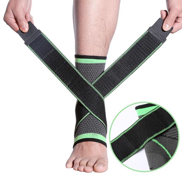 ankle support 3d sport brace protector compression pad elastic nylon strap for football basketball, Blue;black
ankle support 3d sport brace protector compression pad elastic nylon strap for football basketball, Blue;black