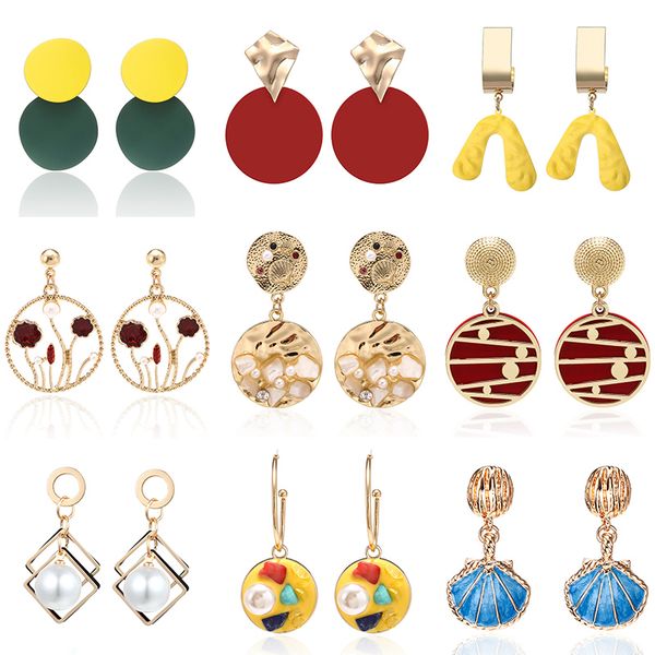 original design creative shell earrings for women 2020 new vintage retro korean fashion pearl earings handmade women accessories, Silver
original design creative shell earrings for women 2020 new vintage retro korean fashion pearl earings handmade women accessories, Silver