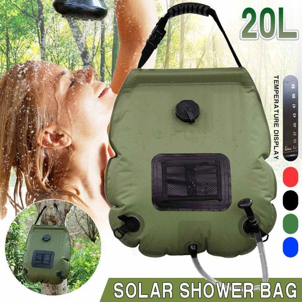 20l water bags for outdoor solar hiking camping pvc shower bag heating camping shower hydration bag hose switchable head
20l water bags for outdoor solar hiking camping pvc shower bag heating camping shower hydration bag hose switchable head