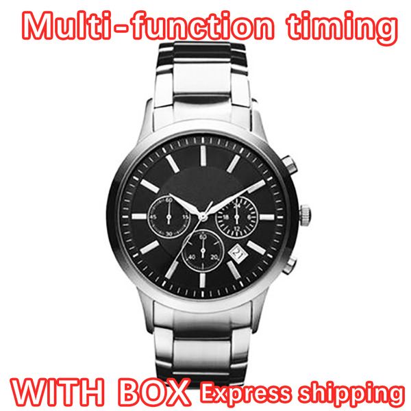 new 2020 men's watch ar stainless steel brand fashion casual military quartz sports watch leather strap men's watch relogio mascul, Slivery;brown
new 2020 men's watch ar stainless steel brand fashion casual military quartz sports watch leather strap men's watch relogio mascul, Slivery;brown