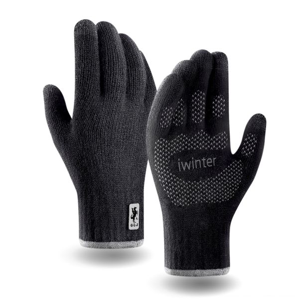 2020 new men' knitted touch screen gloves outdoor warm anti-skid double layer warm bicycle bicycle velvet climbing cycling, Blue;gray
2020 new men' knitted touch screen gloves outdoor warm anti-skid double layer warm bicycle bicycle velvet climbing cycling, Blue;gray