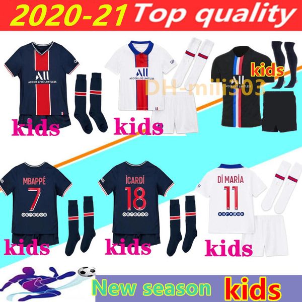 20/21 paris kids kit soccer jersey maillot 2020 2021 mbappe icardi enfant maillot de foot uniform paris cavani verratti football shirt kits, Black
20/21 paris kids kit soccer jersey maillot 2020 2021 mbappe icardi enfant maillot de foot uniform paris cavani verratti football shirt kits, Black