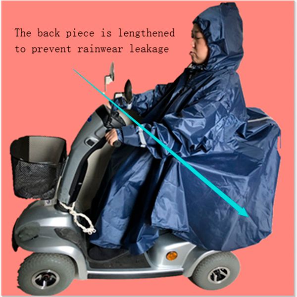 waterproof rain cape mobility scooter cover with sleeves and lining rainproof coating hooded raincoat rainwear poncho for bike, Red;brown
waterproof rain cape mobility scooter cover with sleeves and lining rainproof coating hooded raincoat rainwear poncho for bike, Red;brown