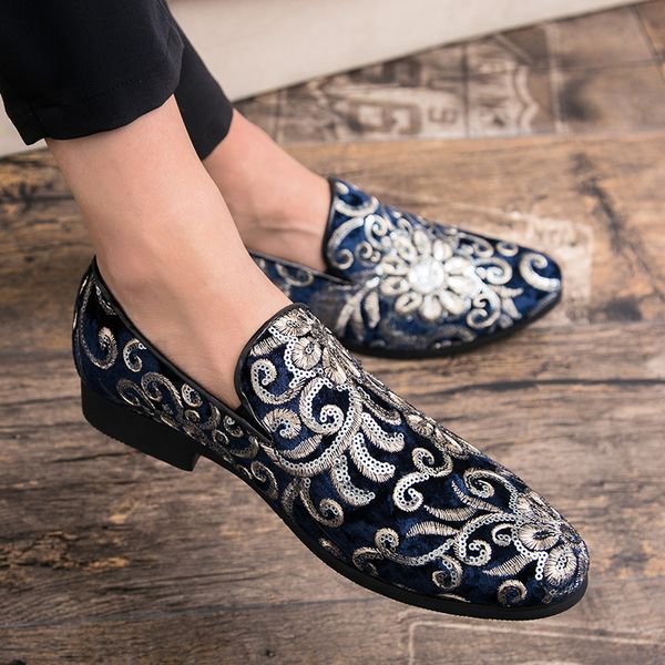 fashion trend men's evening party dress shoes luxury flower business leather loafers men's casual suits gentleman moccasins shoe, Black
fashion trend men's evening party dress shoes luxury flower business leather loafers men's casual suits gentleman moccasins shoe, Black