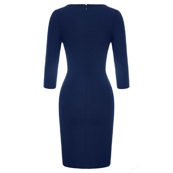 karin retro vintage women dress 3/4 sleeve scoop neck hips-wrapped bodycon pencil dress fashion lady tight, Black;gray
karin retro vintage women dress 3/4 sleeve scoop neck hips-wrapped bodycon pencil dress fashion lady tight, Black;gray