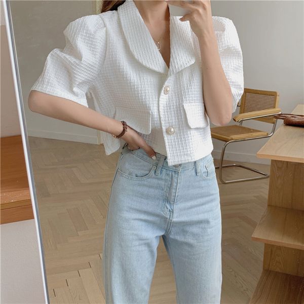 hzirip vintage elegant wear short jacket women 2020 summer autumn solid loose puff sleeve single-breasted female coat, Black;brown
hzirip vintage elegant wear short jacket women 2020 summer autumn solid loose puff sleeve single-breasted female coat, Black;brown