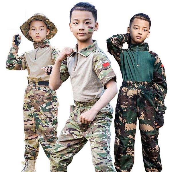 gym clothing outdoor kids camouflage tactical uniform breathable stretch frog shirts suits climbing training sports sets, White;black
gym clothing outdoor kids camouflage tactical uniform breathable stretch frog shirts suits climbing training sports sets, White;black