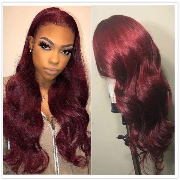 burgundy 250 density lace front human hair wigs red human hair wig 99j loose body wave wig pre plucked human hair wigs colored, Black
burgundy 250 density lace front human hair wigs red human hair wig 99j loose body wave wig pre plucked human hair wigs colored, Black
