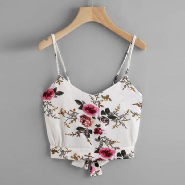 casual printed camisole short cropped umbilical tie bow summer women's yoga vest sleeveless sling exposed navel, White;red
casual printed camisole short cropped umbilical tie bow summer women's yoga vest sleeveless sling exposed navel, White;red