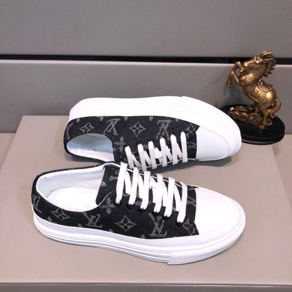 2019u summer new men's pattern casual shoes, wild shoes, comfortable flat bottom low shoes, original box packaging: 38-44, Black
2019u summer new men's pattern casual shoes, wild shoes, comfortable flat bottom low shoes, original box packaging: 38-44, Black