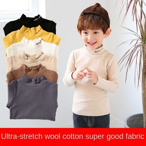 94aar warm children's t- t-shirt children's middle collar cotton base shirt boys and girls baby's pure color warm autumn high, Blue
94aar warm children's t- t-shirt children's middle collar cotton base shirt boys and girls baby's pure color warm autumn high, Blue