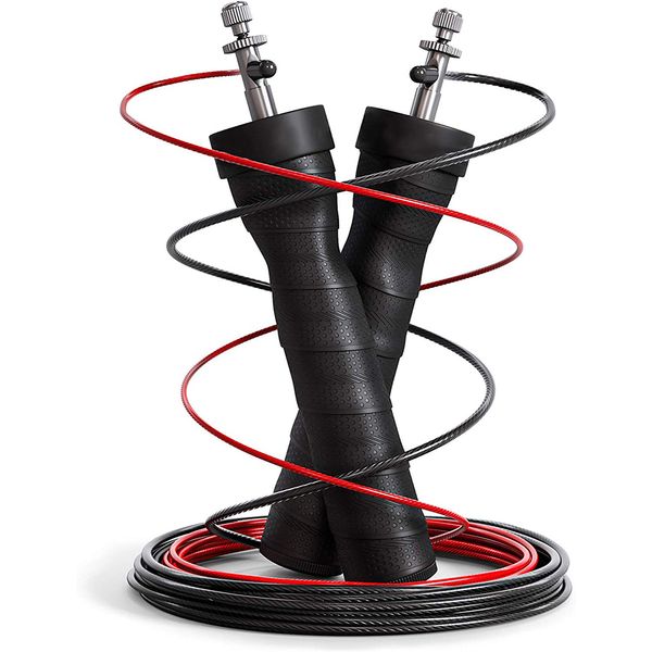 skipping rope speed weighted jump rope for men women pro ball bearings anti-slip handle workout fitness sports training crossfit
skipping rope speed weighted jump rope for men women pro ball bearings anti-slip handle workout fitness sports training crossfit