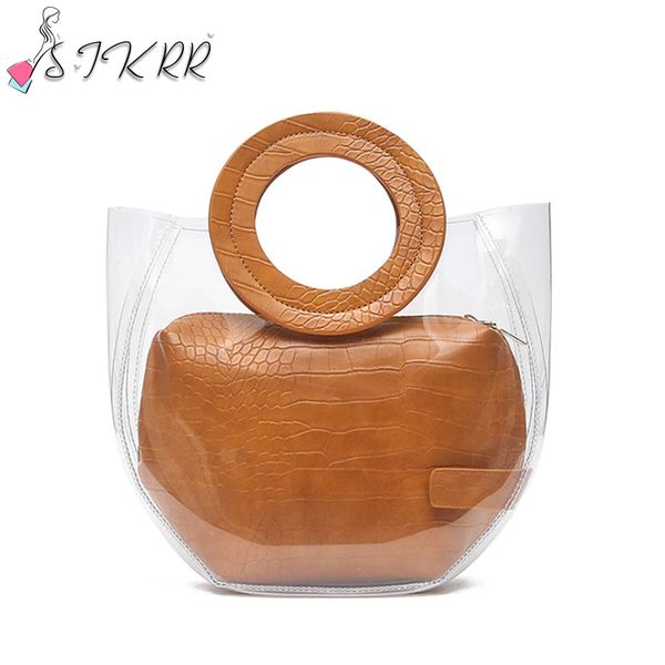 s.ikrr summer bag fashion transparent composite bag lady beach multicolor clear jelly bags luxury handbags women bags designer
s.ikrr summer bag fashion transparent composite bag lady beach multicolor clear jelly bags luxury handbags women bags designer