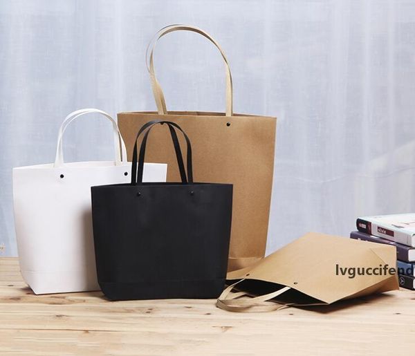 kraft gift bag with handle festival jewelry bags wedding birthday party gift package wrapping supplies black white
kraft gift bag with handle festival jewelry bags wedding birthday party gift package wrapping supplies black white