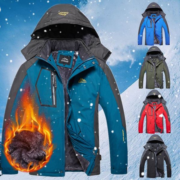 outdoor jackets&hoodies men winter jacket windproof waterproof thicken warm outerwear coat male plus velvet sport thermal parkas overcoat cy, Blue;black
outdoor jackets&hoodies men winter jacket windproof waterproof thicken warm outerwear coat male plus velvet sport thermal parkas overcoat cy, Blue;black