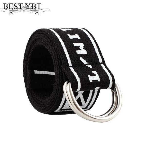 ybt belt nylon canvas alloy double ring buckle belt male female students leisure fashion with letter unisex, Black;brown
ybt belt nylon canvas alloy double ring buckle belt male female students leisure fashion with letter unisex, Black;brown