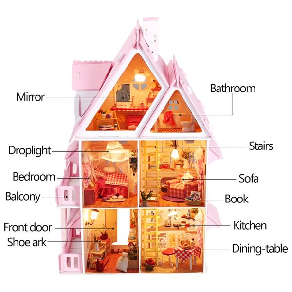 girl diy doll house 3d wooden dolls houses miniature dollhouse toys for children furniture kit y200414
girl diy doll house 3d wooden dolls houses miniature dollhouse toys for children furniture kit y200414