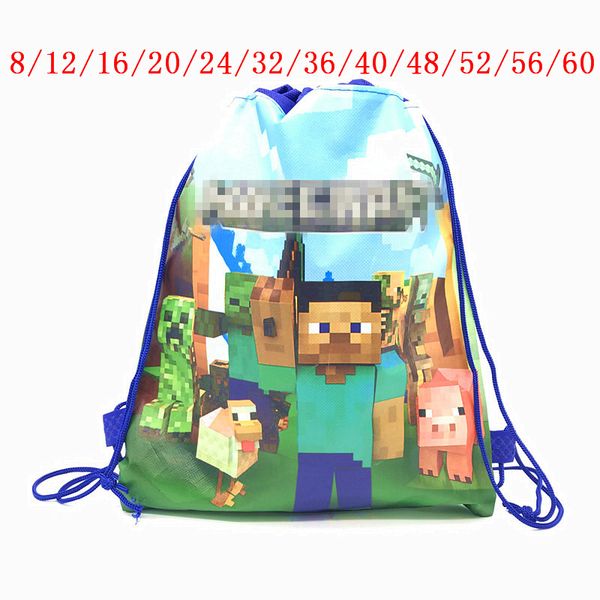 6pcs/60pcs mining pixel game drawstring bags kid cotton travel pouch storage clothes shoes bags school backpack
6pcs/60pcs mining pixel game drawstring bags kid cotton travel pouch storage clothes shoes bags school backpack