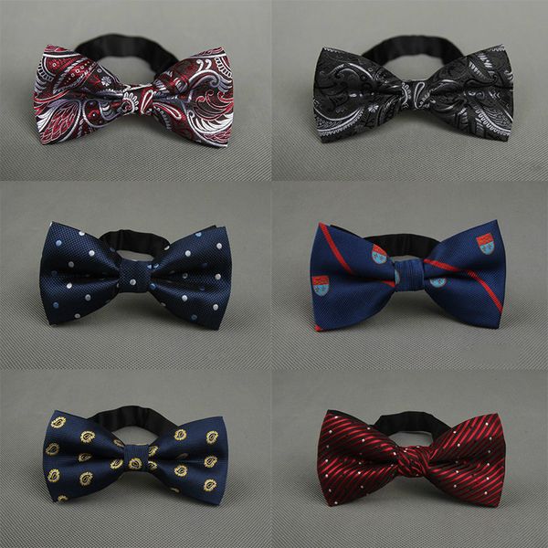new men's bow tie paisley flower bowtie business wedding bowknot dot bow ties for groom party accessories formal dress, Black;gray
new men's bow tie paisley flower bowtie business wedding bowknot dot bow ties for groom party accessories formal dress, Black;gray