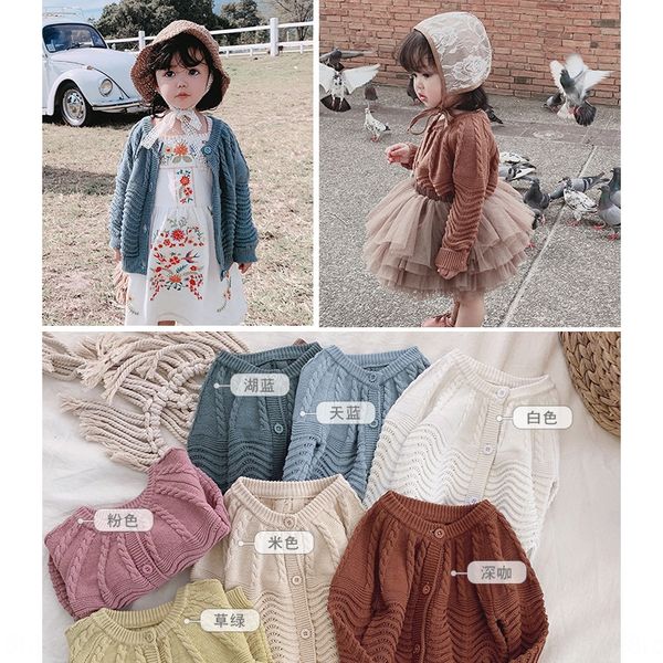 girls 2019 autumn fashionable woolen coat coat children's baby sweater sweater cardigan fashion, Blue
girls 2019 autumn fashionable woolen coat coat children's baby sweater sweater cardigan fashion, Blue