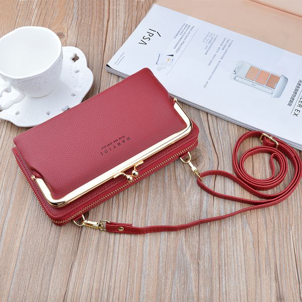 new women's shoulder bag fashion litchi grain large capacity diagonal bag zipper horizontal dual purpose wallet mobile phone
new women's shoulder bag fashion litchi grain large capacity diagonal bag zipper horizontal dual purpose wallet mobile phone