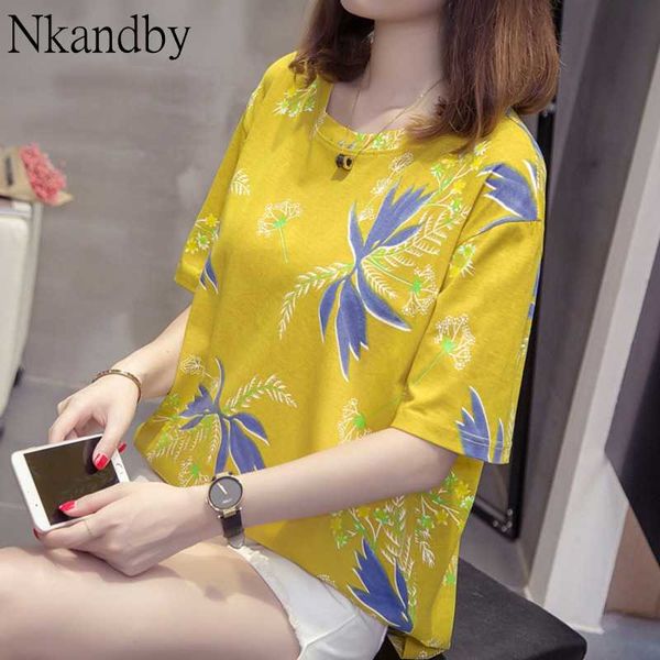 nkandby plus size leaf print women tshirt summer short sleeve casual loose 4xl tee shirts oversize cotton vacation t-shirts, White
nkandby plus size leaf print women tshirt summer short sleeve casual loose 4xl tee shirts oversize cotton vacation t-shirts, White
