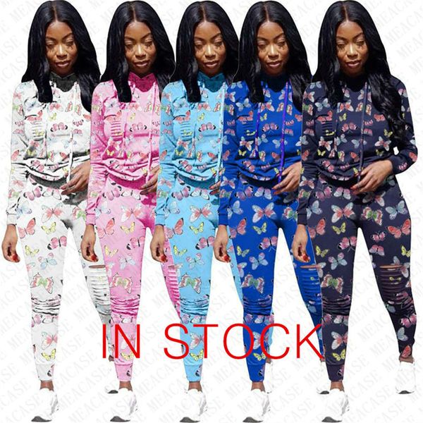 broken hole women tracksuit butterfly printed sweater hoodies hooded pants leggings two piece sets outfits sports suit sweatsuit d72704, White
broken hole women tracksuit butterfly printed sweater hoodies hooded pants leggings two piece sets outfits sports suit sweatsuit d72704, White