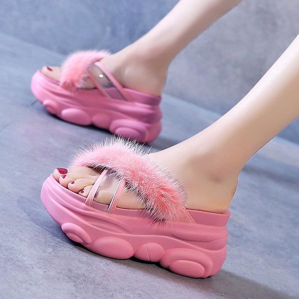 clear cross band wedges slippers woman sandals flip flops height increasing shoes women fairy furry platform slides2020, Black
clear cross band wedges slippers woman sandals flip flops height increasing shoes women fairy furry platform slides2020, Black