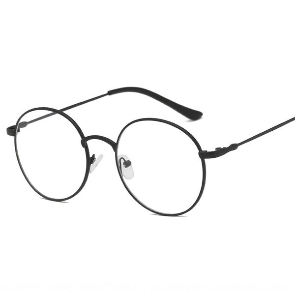 77507 round frame plain men's myopia and women's artistic glasses frame myopia glasses shelf, White;black
77507 round frame plain men's myopia and women's artistic glasses frame myopia glasses shelf, White;black