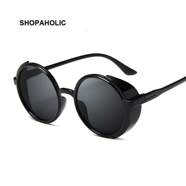 steampunk sunglasses women round glasses goggles female side visor circle lens vintage retro style punk, White;black
steampunk sunglasses women round glasses goggles female side visor circle lens vintage retro style punk, White;black