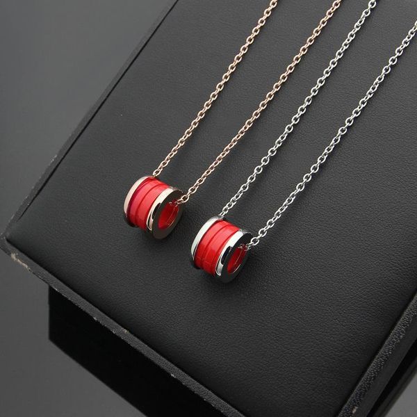 2020 designer titanium steel jewelry christmas new year special edition big red ceramic small red necklace 18 k gold lady item
2020 designer titanium steel jewelry christmas new year special edition big red ceramic small red necklace 18 k gold lady item
