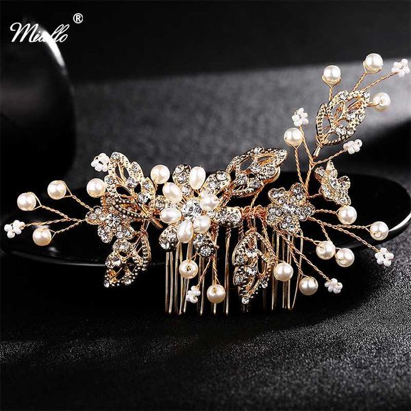miallo flower crystal hair combs pearl jewelry rhinestones bridal tiara wedding hair accessories hairpins headwear headpieces, Golden;silver
miallo flower crystal hair combs pearl jewelry rhinestones bridal tiara wedding hair accessories hairpins headwear headpieces, Golden;silver