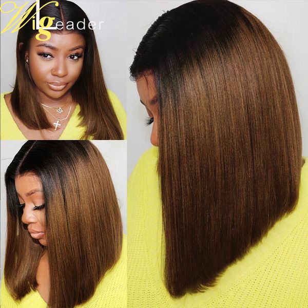 1b/4# Ombre Human Hair Lace Front Wigs Blunt Bob Cut Preplucked Glueless Lace Frontal Wigs Swiss Lace Middle Part Remy Hair Wig, Ombre color
1b/4# Ombre Human Hair Lace Front Wigs Blunt Bob Cut Preplucked Glueless Lace Frontal Wigs Swiss Lace Middle Part Remy Hair Wig, Ombre color
