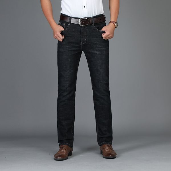 hong kong classic men's straight loose elastic business casual jeans and jeans middle-aged dad fashion all-match pants, Blue
hong kong classic men's straight loose elastic business casual jeans and jeans middle-aged dad fashion all-match pants, Blue