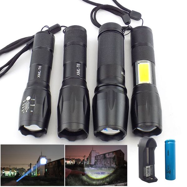 Super High Power T6 L2 Led Flash Light Torch Torcia 18650 Battery Usb Tactical Latarka For Hunting Riding Camping