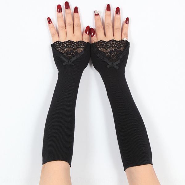 knitted warm arm long lace and gloves lace gloves half finger sleeve women' fake sleeve, Blue;gray
knitted warm arm long lace and gloves lace gloves half finger sleeve women' fake sleeve, Blue;gray