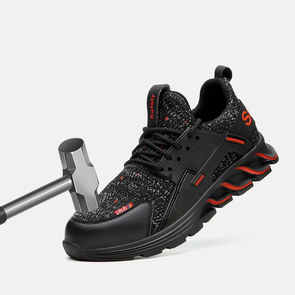 man's shoe outdoor hiking shoes labor shoes men's steel bag head safety light breathable anti-odor work shoe hunting boots
man's shoe outdoor hiking shoes labor shoes men's steel bag head safety light breathable anti-odor work shoe hunting boots