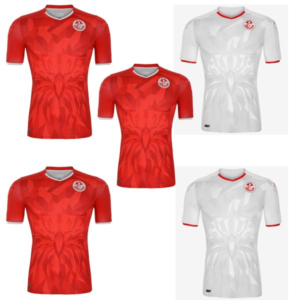 thai quality 20 21 tunisia soccer jerseys 2020 2021 msakni khazri sliti ben yousse hamza home away football shirt maillot de foot, Black;yellow
thai quality 20 21 tunisia soccer jerseys 2020 2021 msakni khazri sliti ben yousse hamza home away football shirt maillot de foot, Black;yellow