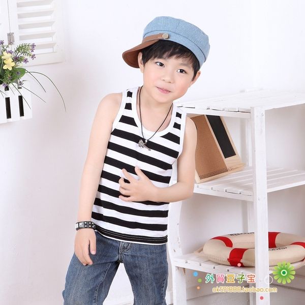 ql1qd clothing classic casual striped clothing undershirt clothing classic casual striped vest children's clothingchildren's vest, Blue
ql1qd clothing classic casual striped clothing undershirt clothing classic casual striped vest children's clothingchildren's vest, Blue
