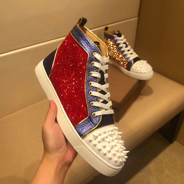 оптовая красный горный хрусталь strass pik pik шипы red bottom кроссовки top luxury rhinestone обувь mens walking flats партии свадебный eu3, Black
оптовая красный горный хрусталь strass pik pik шипы red bottom кроссовки top luxury rhinestone обувь mens walking flats партии свадебный eu3, Black