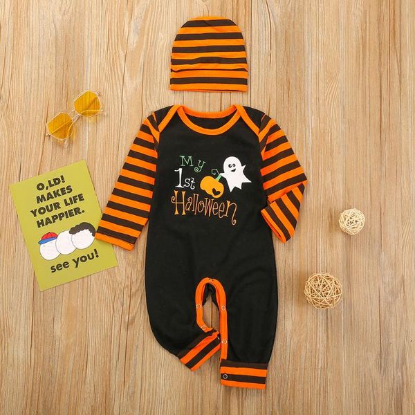 fashion new baby girls boys clothes 6-24 moth halloween pumpkin stripe print clothes set infant romper hats 2pcs outfits#40, White
fashion new baby girls boys clothes 6-24 moth halloween pumpkin stripe print clothes set infant romper hats 2pcs outfits#40, White