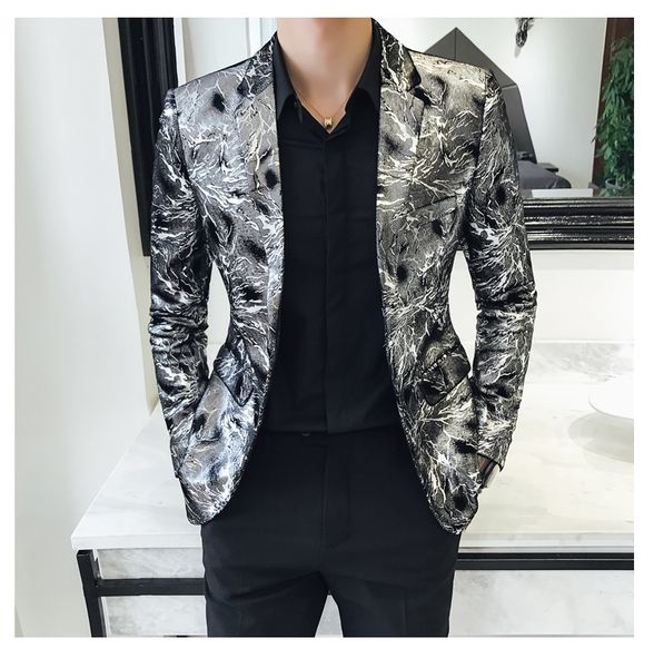 men's suits & blazers italian design 2021 mens shiny silver floral slim fit wedding for men groomsmen with pants groom homme, White;black
men's suits & blazers italian design 2021 mens shiny silver floral slim fit wedding for men groomsmen with pants groom homme, White;black