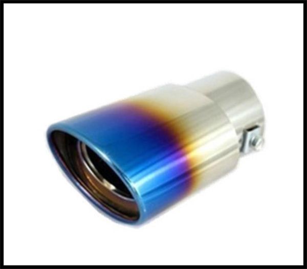 car decoration muffler tail throat exhaust pipe modeling for 30blue r cee d ix hnd-3 veloster i10 lpi