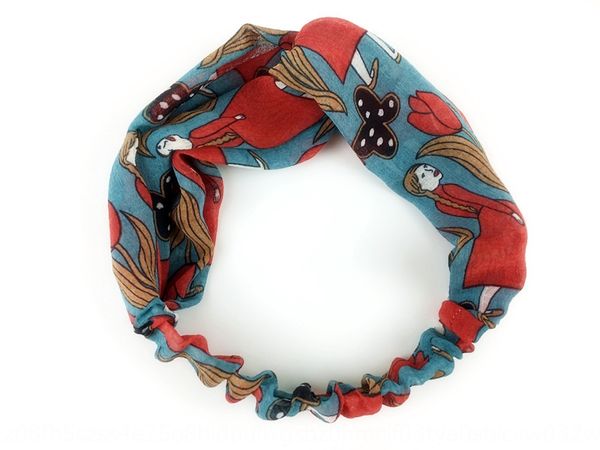 korean ins headdress sweet headwear girl printed wide-brimmed cross hair band net red mori girl hair band headband, Slivery;white 
korean ins headdress sweet headwear girl printed wide-brimmed cross hair band net red mori girl hair band headband, Slivery;white