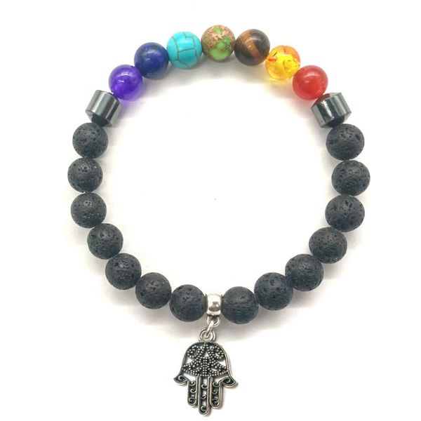 hematite 8mm lava stone 7 chakra healing balance beads reiki buddha palm leaf prayer essential oil diffuser bracelet jewelry, Black
hematite 8mm lava stone 7 chakra healing balance beads reiki buddha palm leaf prayer essential oil diffuser bracelet jewelry, Black