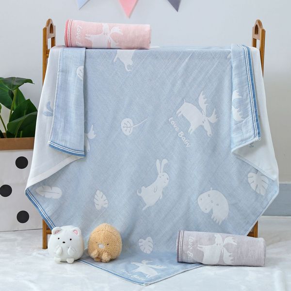 3 three layers of plant dyed cotton gauze children's quilt quilt cover blanket infant baby bath towel water absorbing bath towel
3 three layers of plant dyed cotton gauze children's quilt quilt cover blanket infant baby bath towel water absorbing bath towel